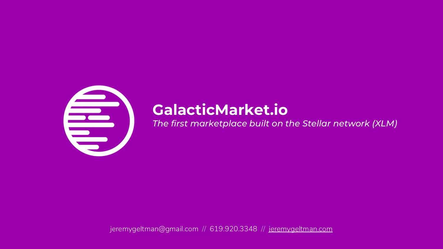 GalacticMarket.io